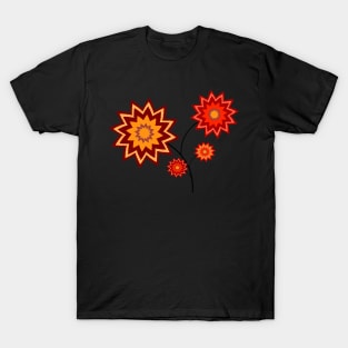 Red flowers T-Shirt